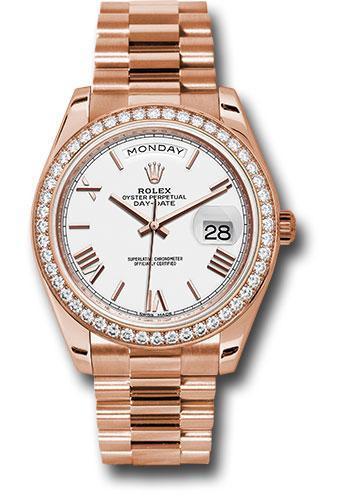 Replica Rolex Oyster Perpetual Day-Date 40 Watch 228345RBR wrp
