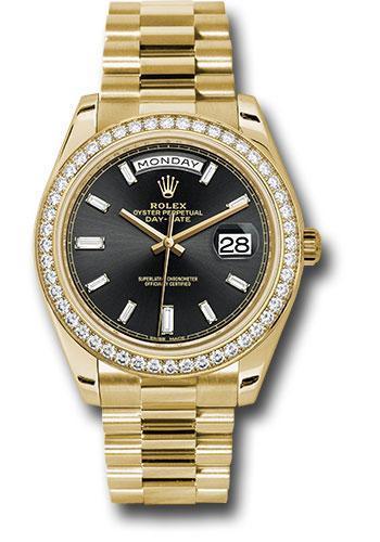 Replica Rolex Oyster Perpetual Day-Date 40 Watch 228348RBR bkbdp