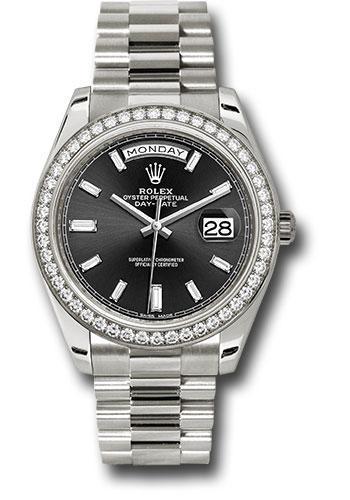 Replica Rolex Oyster Perpetual Day-Date 40 Watch 228349RBR bkbdp