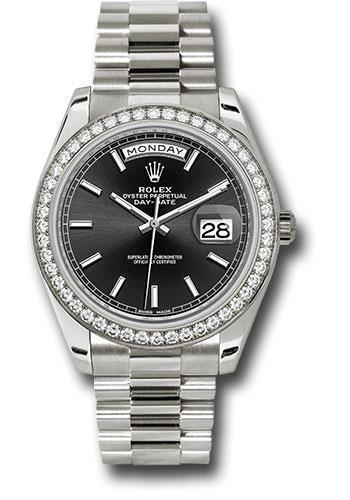 Replica Rolex Oyster Perpetual Day-Date 40 Watch 228349RBR bkip
