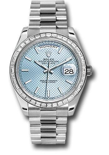 Replica Rolex Oyster Perpetual Day-Date 40 Watch 228396TBR ibdmip
