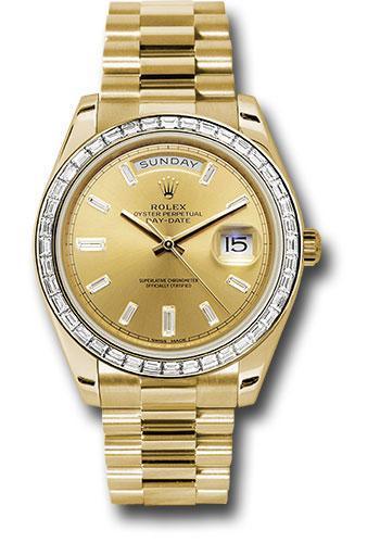 Replica Rolex Oyster Perpetual Day-Date 40 Watch 228398TBR chbdp