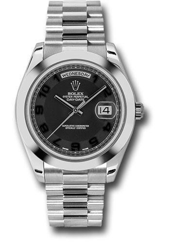 Replica Rolex Oyster Perpetual Day-Date II President 218206 bkcap