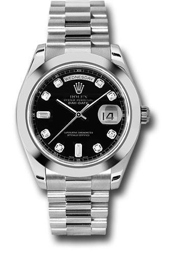 Replica Rolex Oyster Perpetual Day-Date II President 218206 bkdp