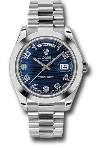 Replica Rolex Oyster Perpetual Day-Date II President 218206 blwap