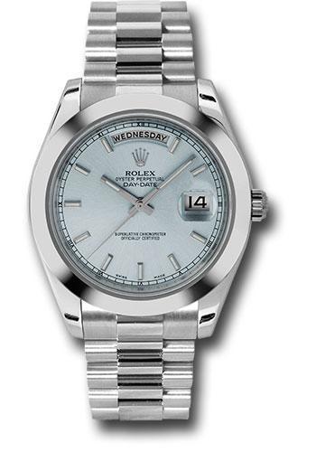 Replica Rolex Oyster Perpetual Day-Date II President 218206 iblip