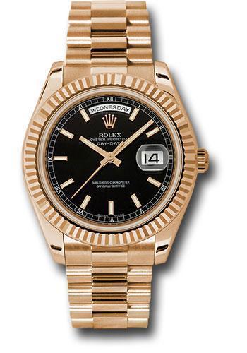 Replica Rolex Oyster Perpetual Day-Date II President 218235 bkip