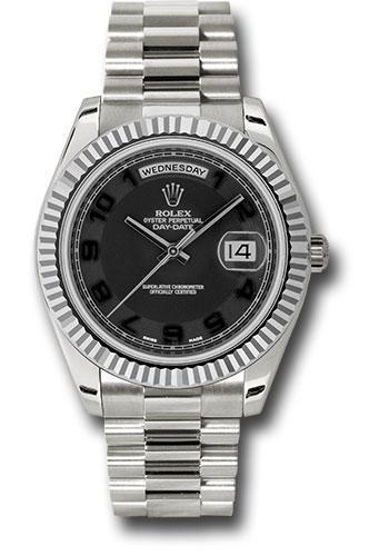 Replica Rolex Oyster Perpetual Day-Date II President 218239 bkcap