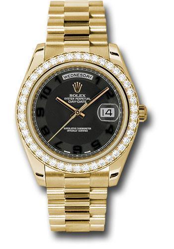 Replica Rolex Oyster Perpetual Day-Date II President 218348 bkcap