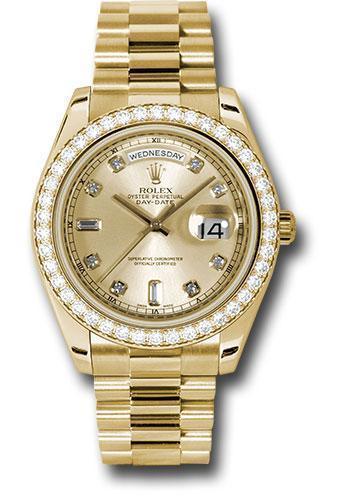 Replica Rolex Oyster Perpetual Day-Date II President 218348 chdp