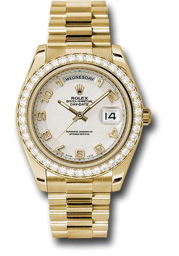 Replica Rolex Oyster Perpetual Day-Date II President 218348 icap