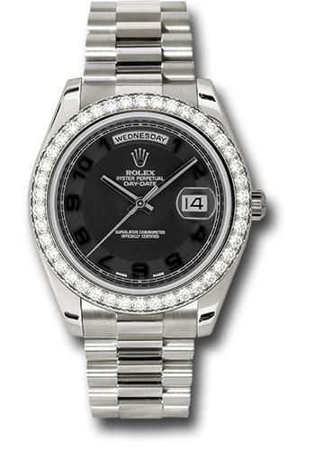 Replica Rolex Oyster Perpetual Day-Date II President 218349 bkcap