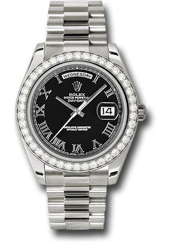 Replica Rolex Oyster Perpetual Day-Date II President 218349 bkrp