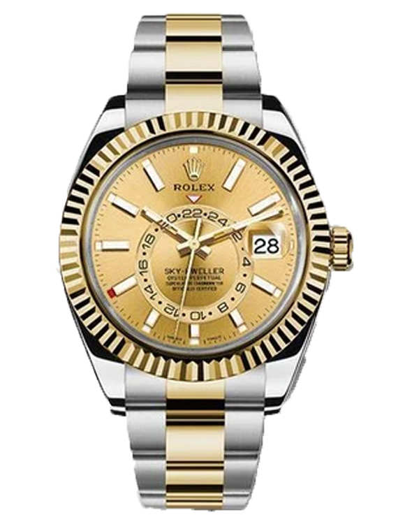 Replica Rolex Oyster Sky-Dweller 42 Watch 326933 ch