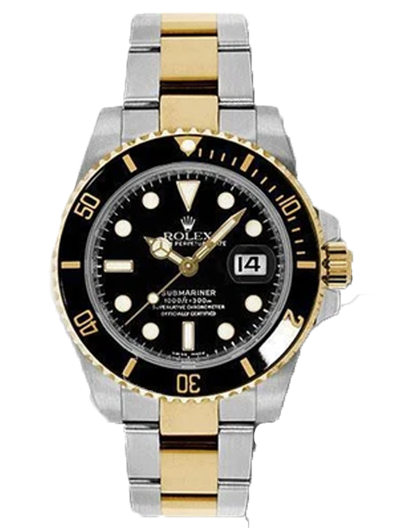 Replica Rolex Oyster Submariner 40 Watch 116613 bk