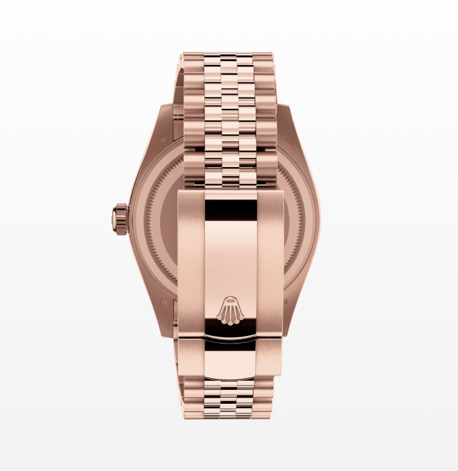 Replica Rolex Sky-Dweller Chocolate Dial Rose Gold Jubilee 42MM Watch