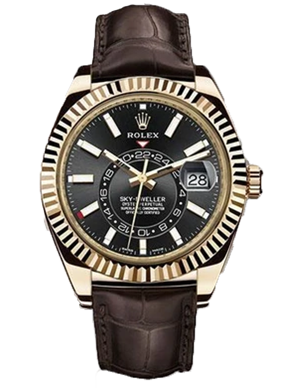 Replica Rolex Sky Dweller Watch 326138 bk