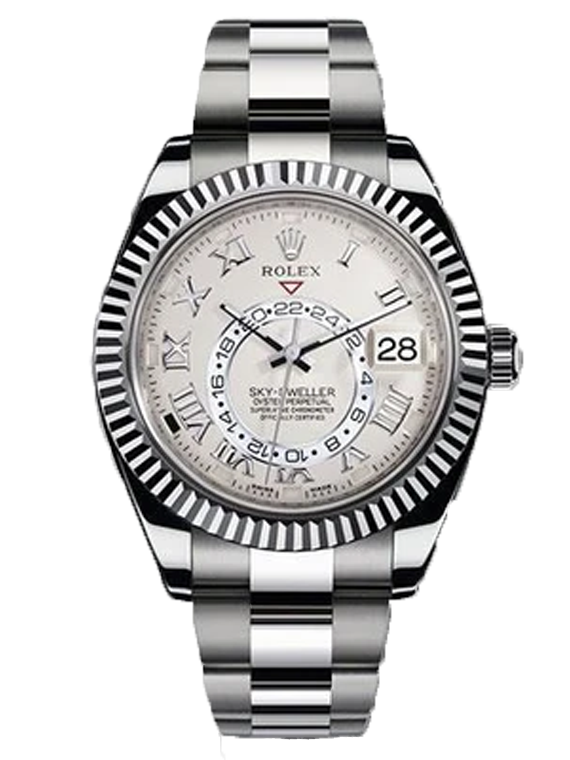 Replica Rolex Sky-Dweller White Gold Men's Watch 326939 iv