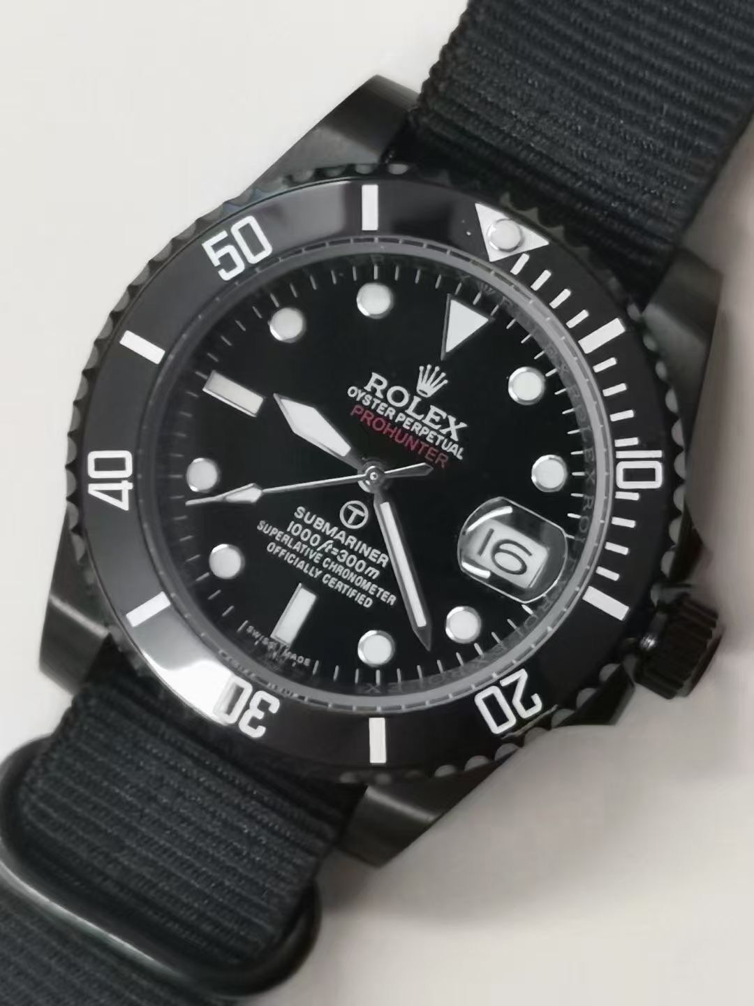 Replica Rolex Submariner Black Dial Automatic Watch New25008