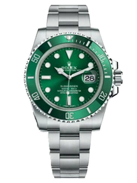 Replica Rolex Submariner Hulk Steel 40mm Green Bezel & Dial 116610LV