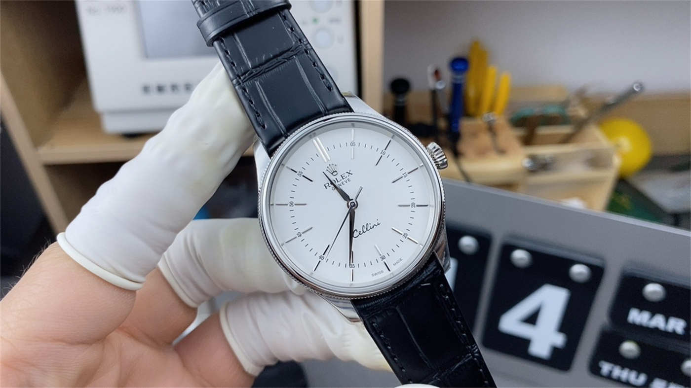 Rolex Cellini White Gold Replica – M50509-0017 Classic Dress Watch