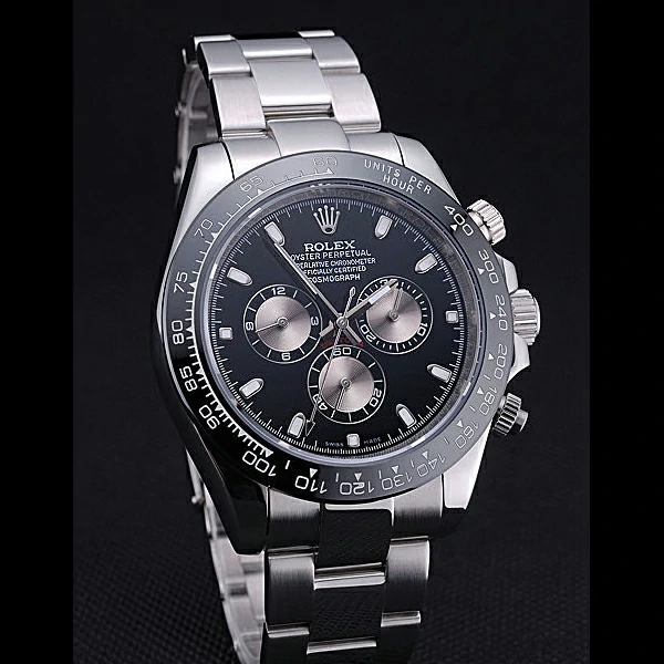Rolex Cosmograph Daytona Black Dial Stainless Steel Bracelet new60432