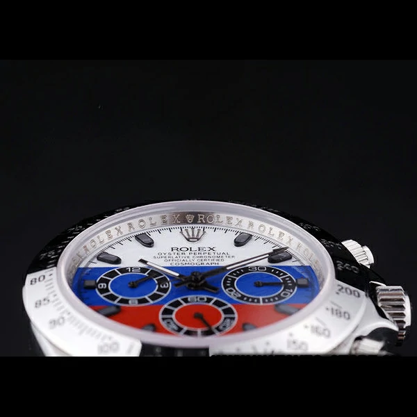 Rolex Cosmograph Daytona Silver Bracelet Russian Flag Dial new58654