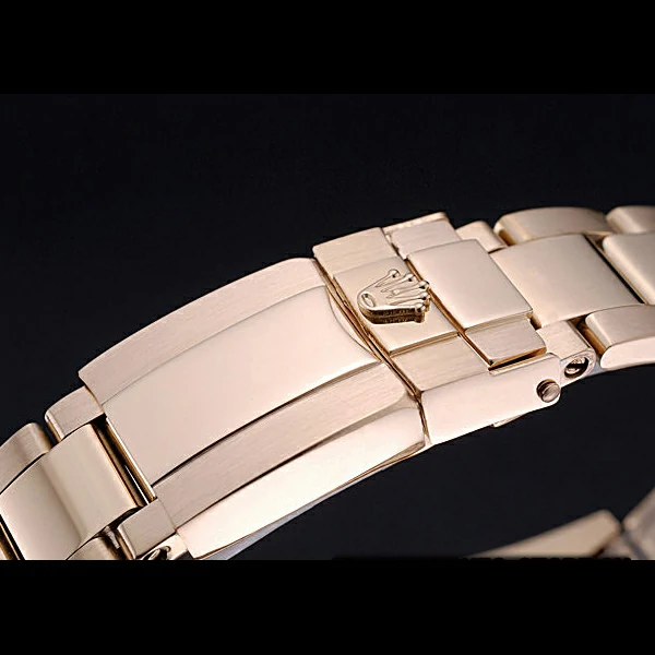 Rolex Cosmograph Daytona White with Black Subdials Gold Bracelet new60437