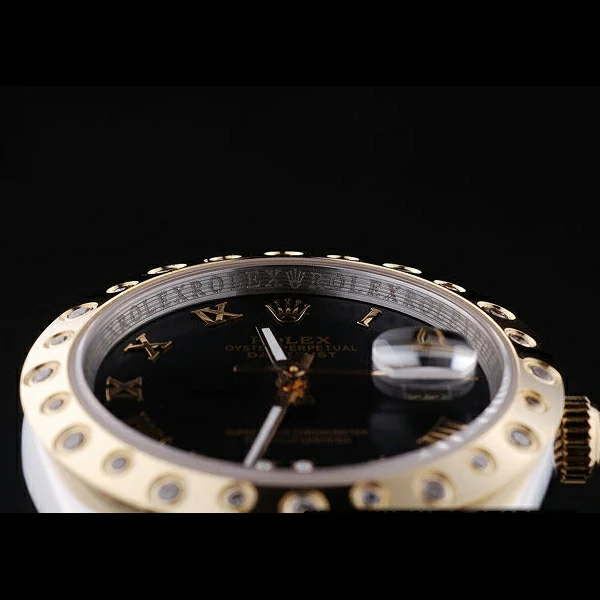 Rolex Datejust Diamond Bezel Black Dial new58644