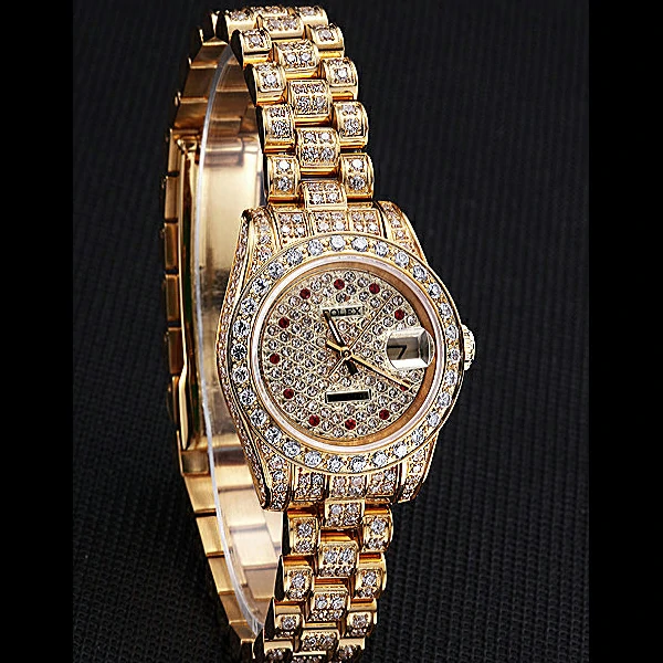 Rolex DateJust Diamond Dial Gold new59938
