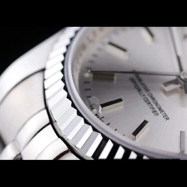 Rolex Datejust Silver Dial Ribbed Bezel new58638