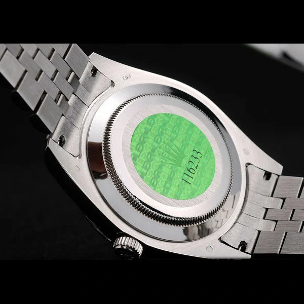 Rolex DateJust Stainless Steel Ribbed Bezel Silver Dial new58942