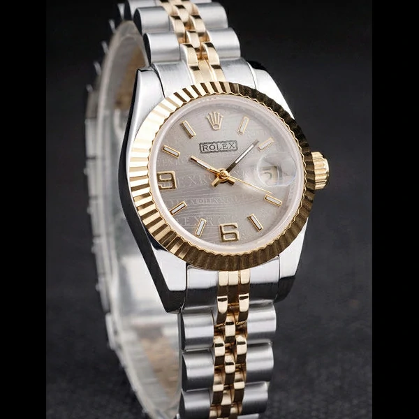Rolex Datejust Two Tone Stainless Steel Yellow Gold Plated new58015