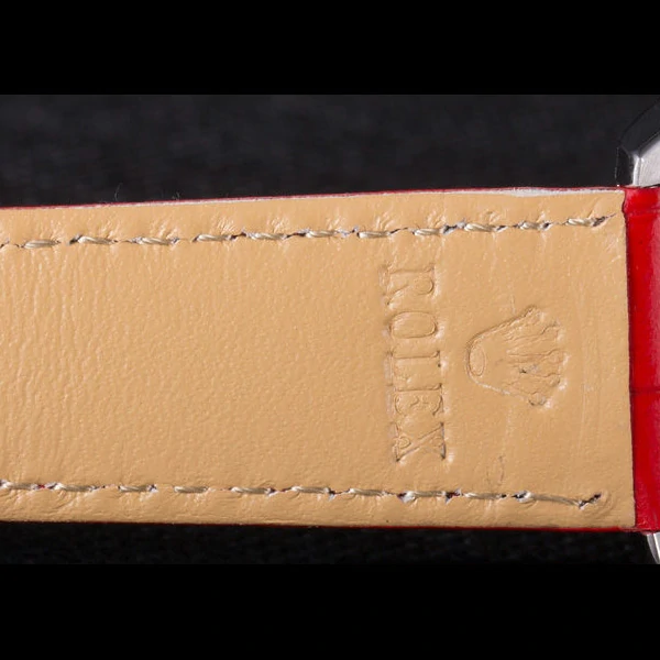 Rolex Day Date Oyster Collection Red Leather Band new59561