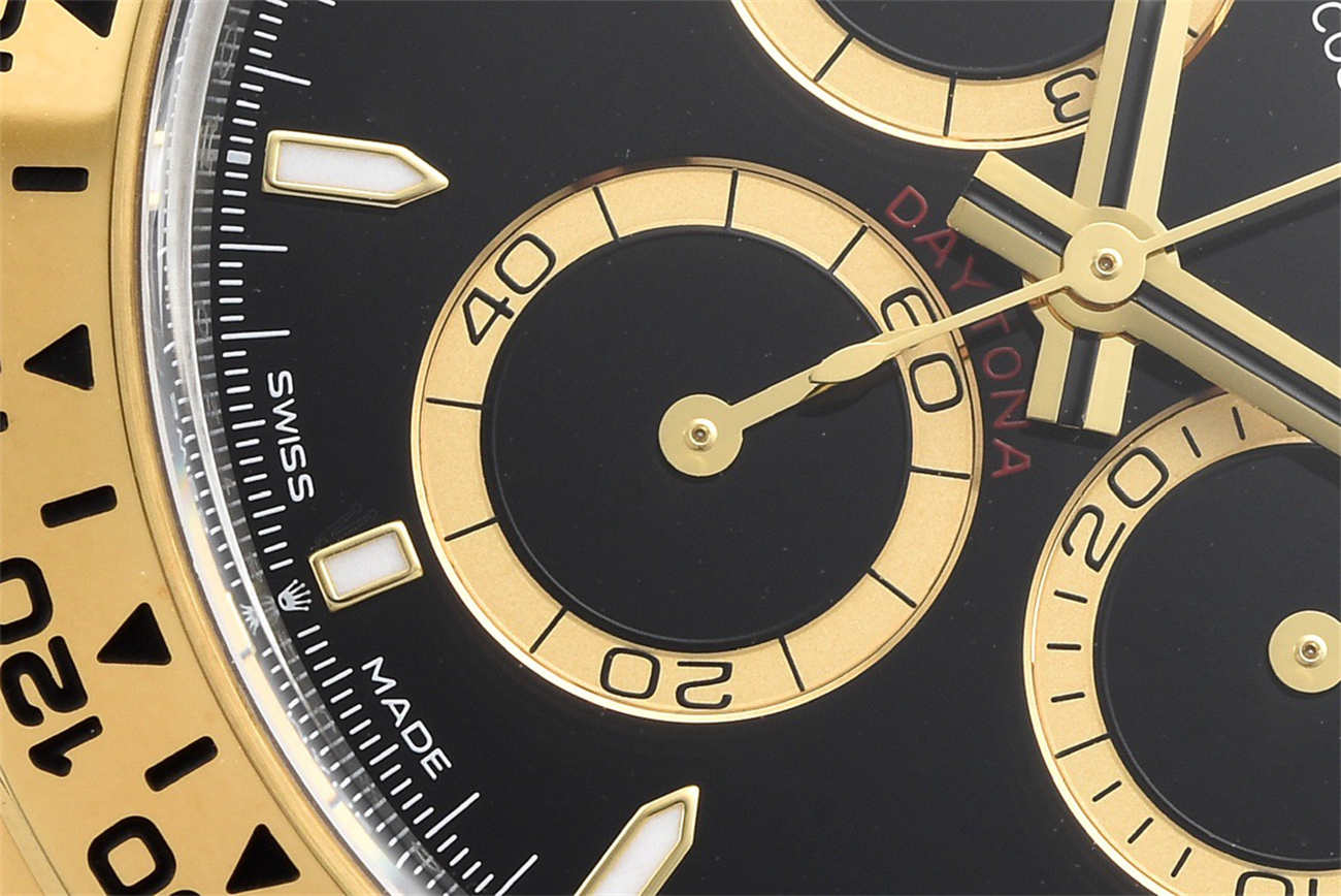 Rolex Daytona 126503 Replica – New Two Tone Black Dial (4131 Movement)