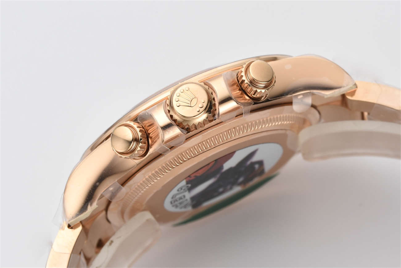 Rolex Daytona 126505 Diamond Dial Replica – Rose Gold (4131 Movement)