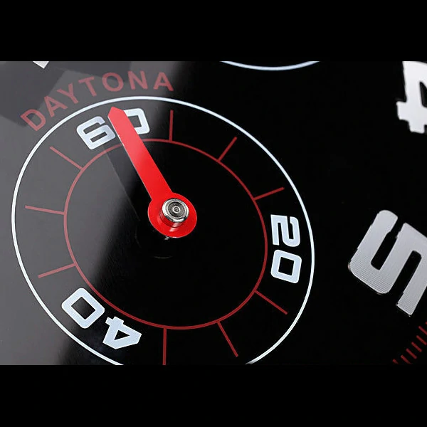 Rolex Daytona Cosmograph Wall Clock Black Red new59817
