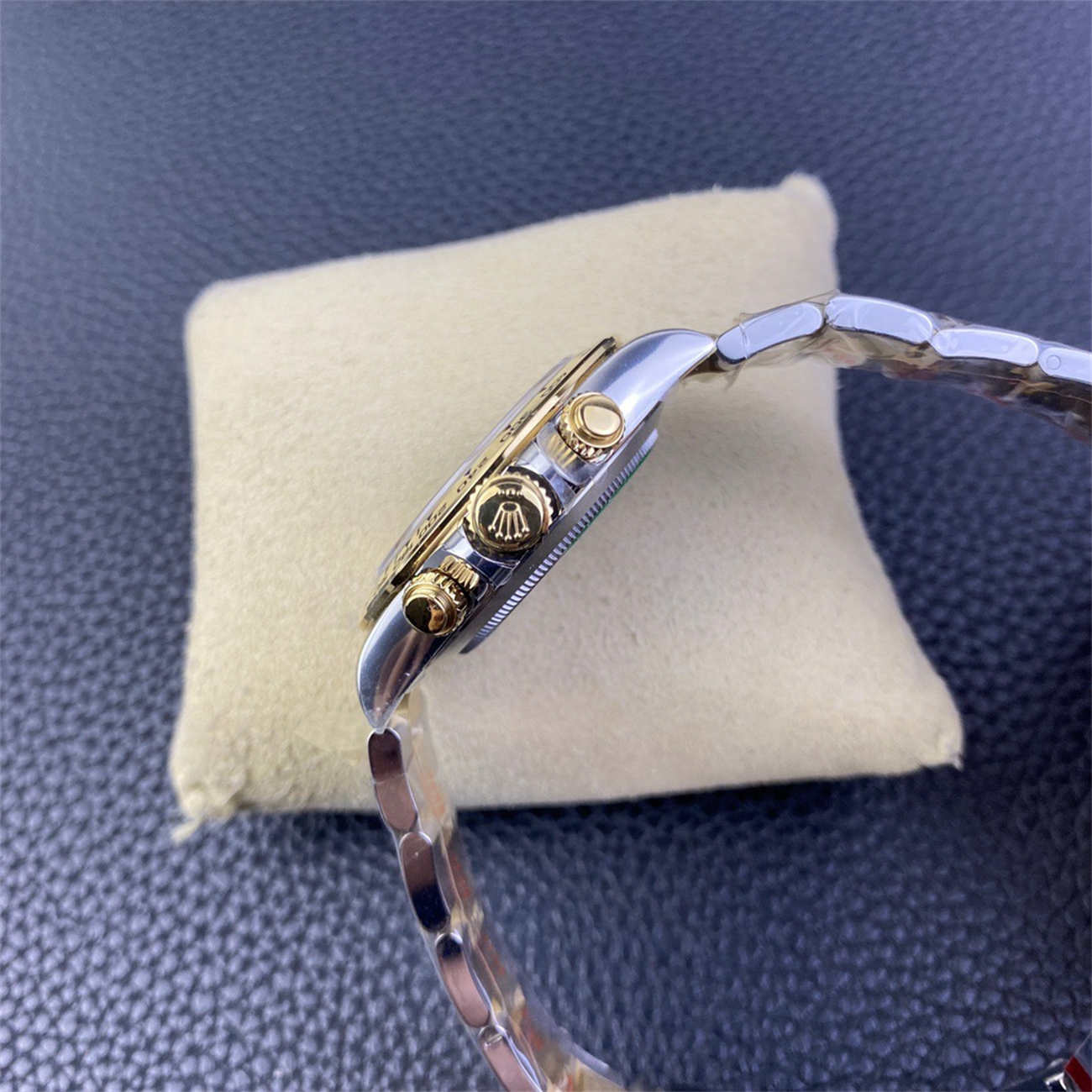 Rolex Daytona Diamond Dial Replica – 116503 Two Tone (Dandong 4130)