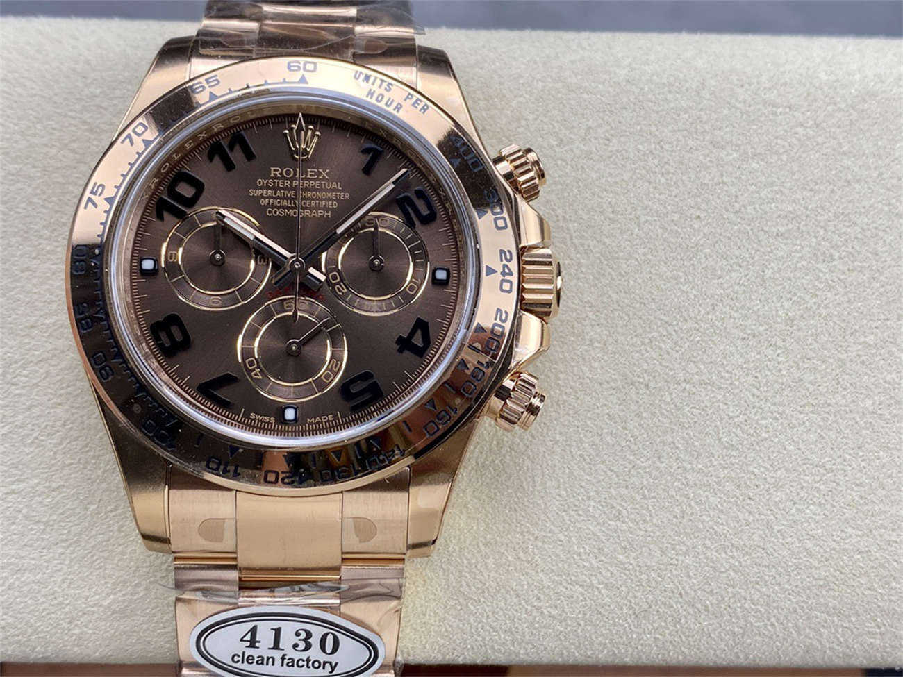 Rolex Daytona Everose Gold – 4130 Super Clone