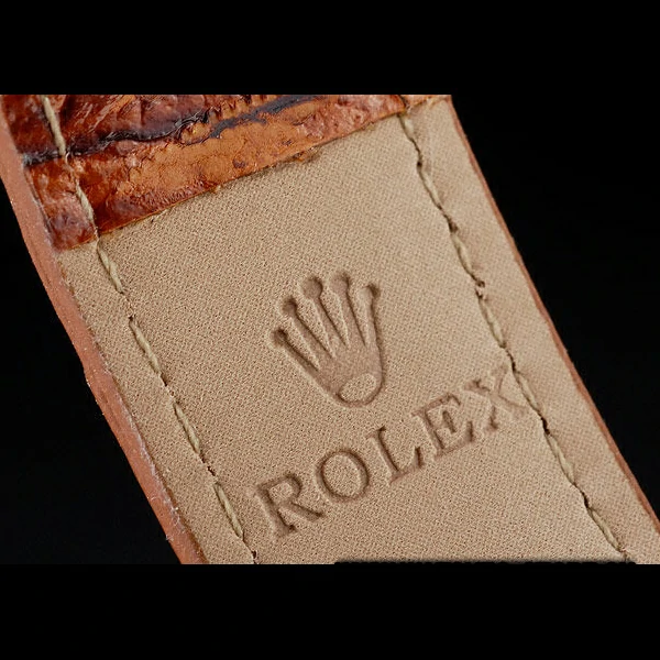 Rolex Daytona Lady Stainless Steel Case White Dial Brown Leather Strap Tachymeter new58738