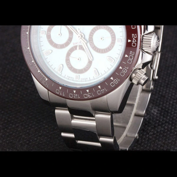 Rolex Daytona Stainless Steel Bracelet with Rouge Bezel and Blue Dial new59662