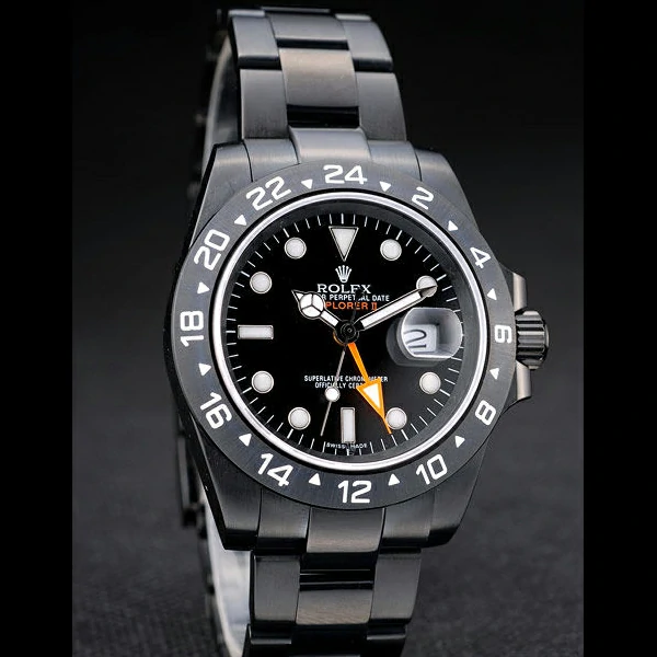 Rolex Explorer Black Ceramic Bezel Black Dial Tachymeter new58723