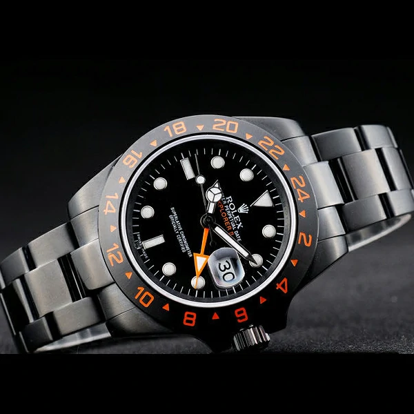 Rolex Explorer Black Ceramic Bezel Black Dial Tachymeter new58745
