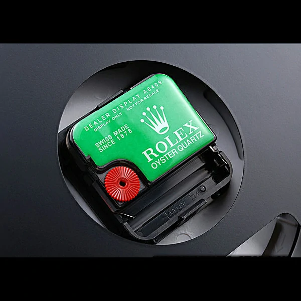 Rolex Explorer II Wall Clock Black Orange new60371