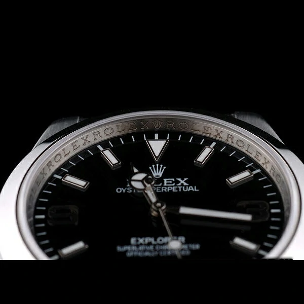 Rolex Explorer Stainless Steel Bezel Black Dial new58930