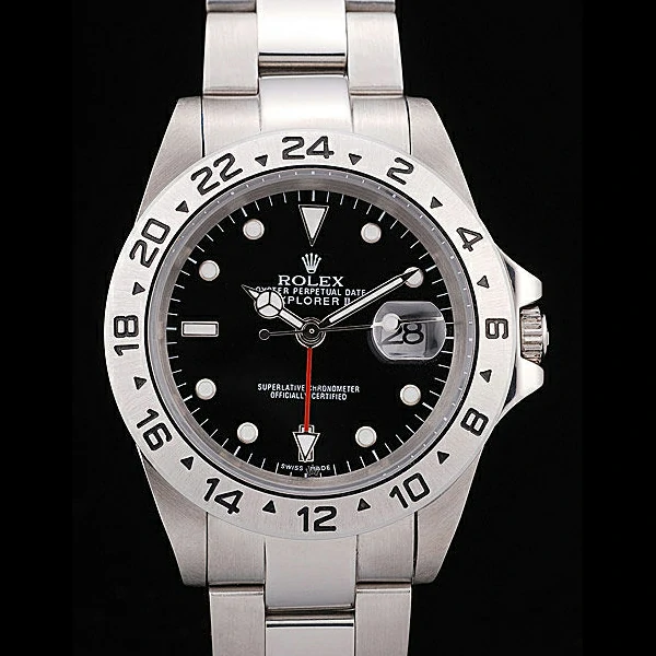 Rolex Explorer Stainless Steel Tachymeter Black Dial new58671