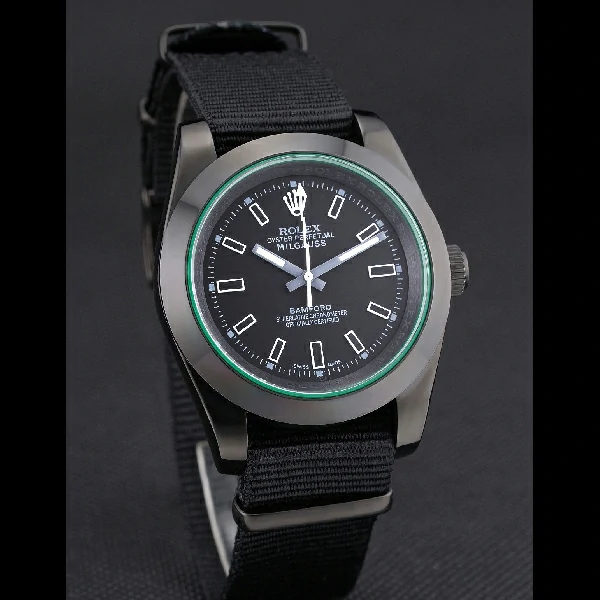 Rolex Milgauss Bamford Black Nylon Strap new59915