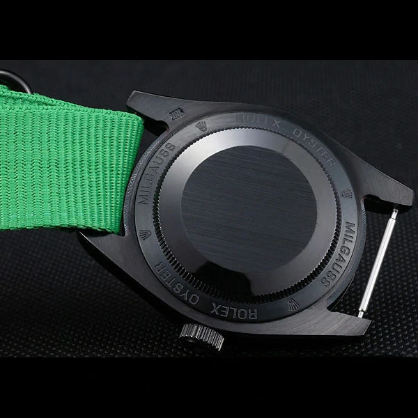 Rolex Milgauss Bamford Green Nylon Strap new59918