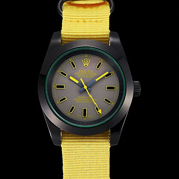 Rolex Milgauss Bamford Yellow Nylon Strap new59912