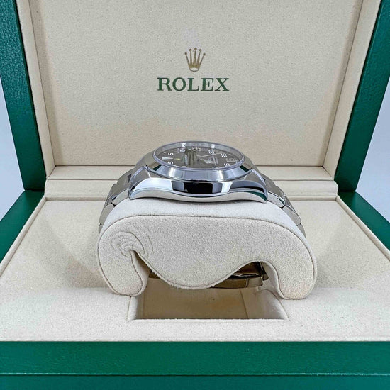 Rolex Replica Watch, Air-king, Black Arabic dial, 40mm, Oystersteel, Smooth, Oyster, 116900-0001